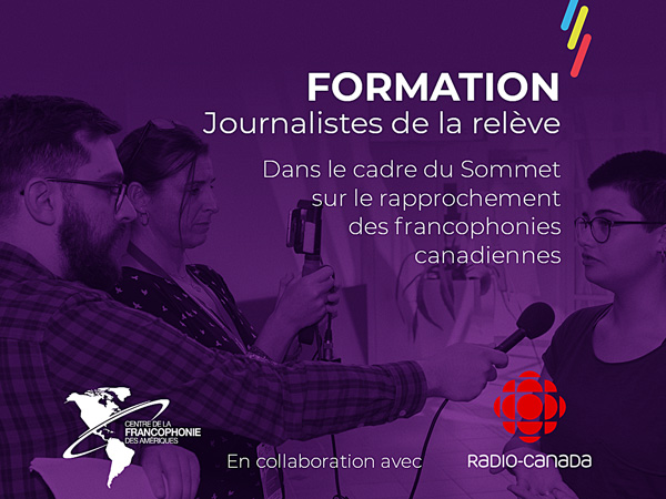 Formation journalistes de la relève 