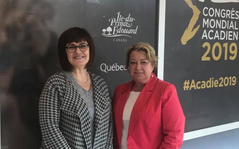 Johanne Whittom et Vaughne Madden, directrice générale du CMA 2019.