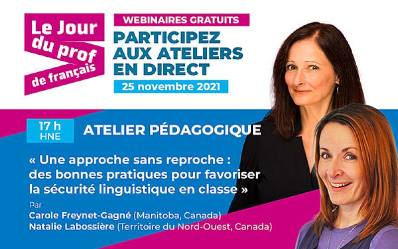 Favoriser la sécurité linguistique en classe