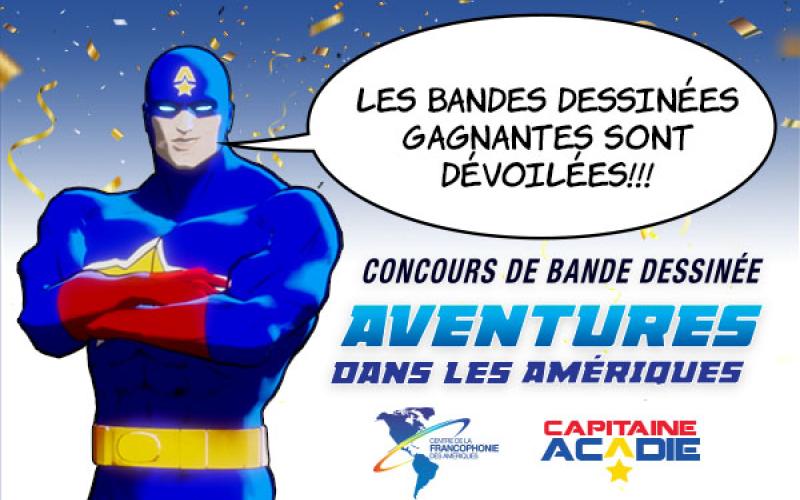 Dévoilement des gagnant(e)s du concours de bande dessinée