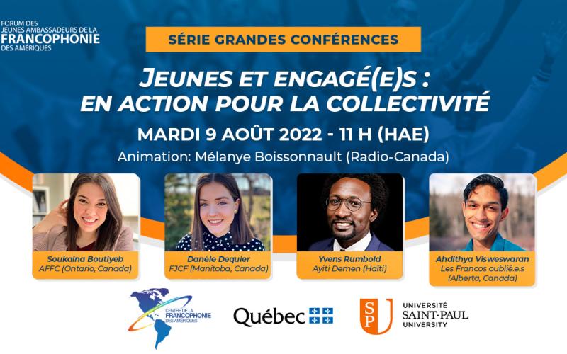 Panel - Jeunes et engagé(e)s : en action pour la collectivité